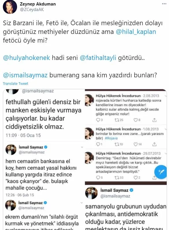 Habertürk'ün maskesini düşüren Hilal Kaplan'ın yayından alınmasına tepki yağdı: Kendi pislikleri ile yüzleşmekten kaçınıyorlar-9