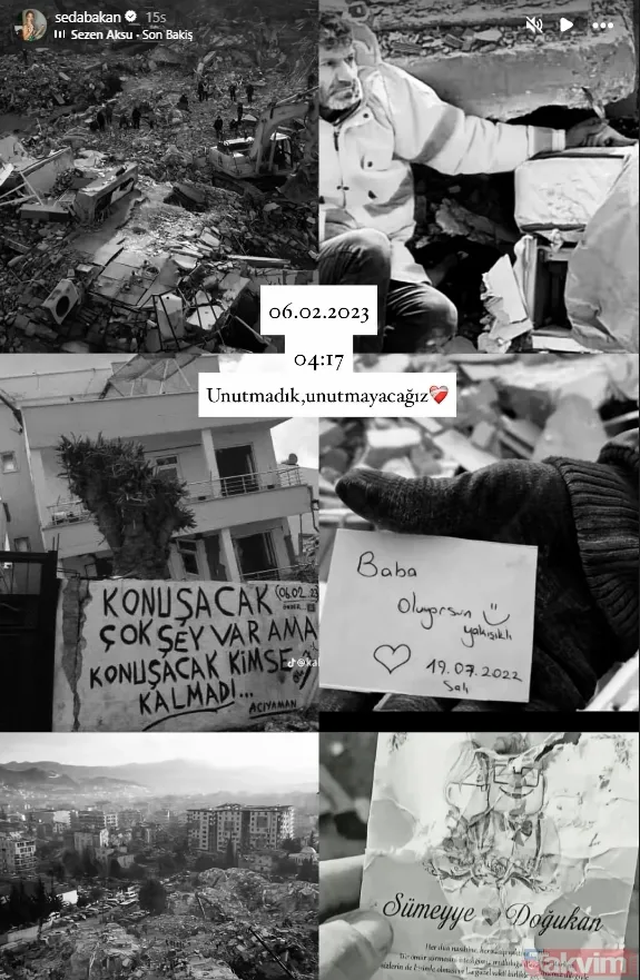 Üç yıl geçti ama acımız hala taze! Asrın felaketinde ünlülerden 6 Şubat mesajları - 15