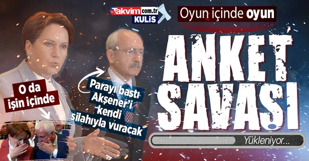 CHP - İYİ Parti hattında gerilim! Anket oyunları kriz çıkardı... Kemal Kılıçdaroğlu aynı kozu kullanacak