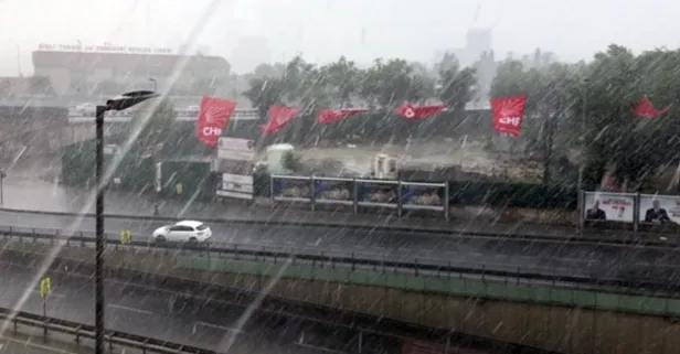 İstanbul'da beklenen yağış başladı! İstanbul'da yağış ne zamana kadar sürecek?