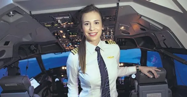 Türk Hava Yolları’nın 19 Mayıs özel uçuşunda en genç pilot Selin Sevimli görev aldı