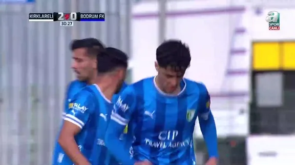 GOL | Kırklarelispor 2-1 Sipay Bodrum FK