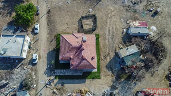 Manavgat’ta evleri kül olan 80 yaşındaki İbrahim Deniz ve eşi Ayşe Deniz yeni evlerine kavuştu - 2