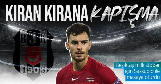 Beşiktaş milli stoper Kaan Ayhan için Sassuolo ile masaya oturdu