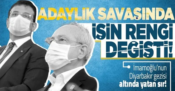 Kemal Kılıçdaroğlu ve İmamoğlu arasında adaylık savaşı açığa vurdu! Diyarbakır ziyaretinde dikkat çeken HDP detayı