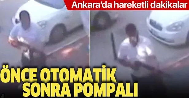 Ankara'da dehşet anları!