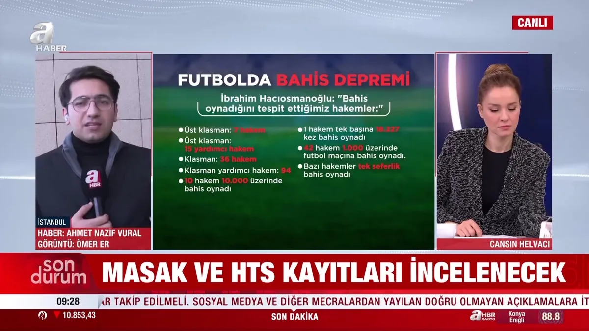 Hakemlere bahis soruşturması! İşte detaylar...