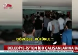 İBB'de skandal görüntüler! HAK-İŞ Başkanı Mahmut Arslan canlı yayında tepki gösterdi: Bunun adı eşkıyalık