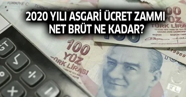 Asgari ücret ve AGİ zammı net - brüt kaç para olacak?