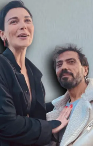 Sevcan Yaşar müzisyen sevgilisi İrsel Çivit'le nişanlandı kırmızı elbisesiyle hayran bıraktı: "Kırmızı sana çok yakışıyor"