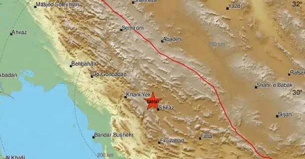 Son dakika: İran’da 5.4 büyüklüğünde deprem