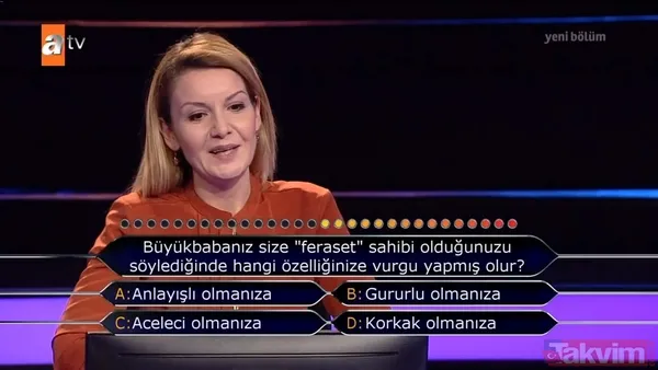 Milyoner'e damga vuran soru! Bakın o kelimenin Osmanlı'daki anlamı neymiş: Usul-ı tahaffuzun günümüzdeki karşılığı... - 31