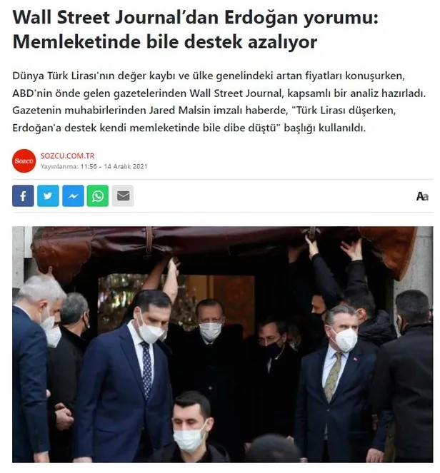 Bir yandan New York Times bir yandan Wall Street Journal! Tek dertleri faize savaş açan Erdoğan'ı indirmek-5