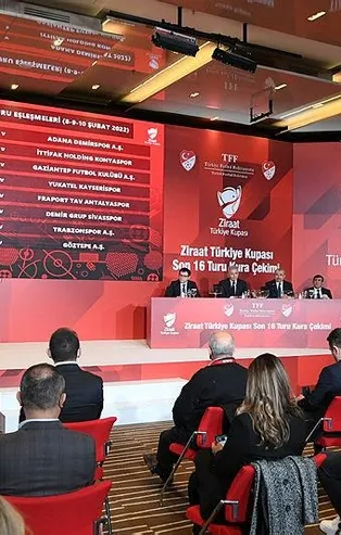 Ziraat Türkiye Kupası'nda son 16 turu nefes kesecek! Kuralar çekildi...