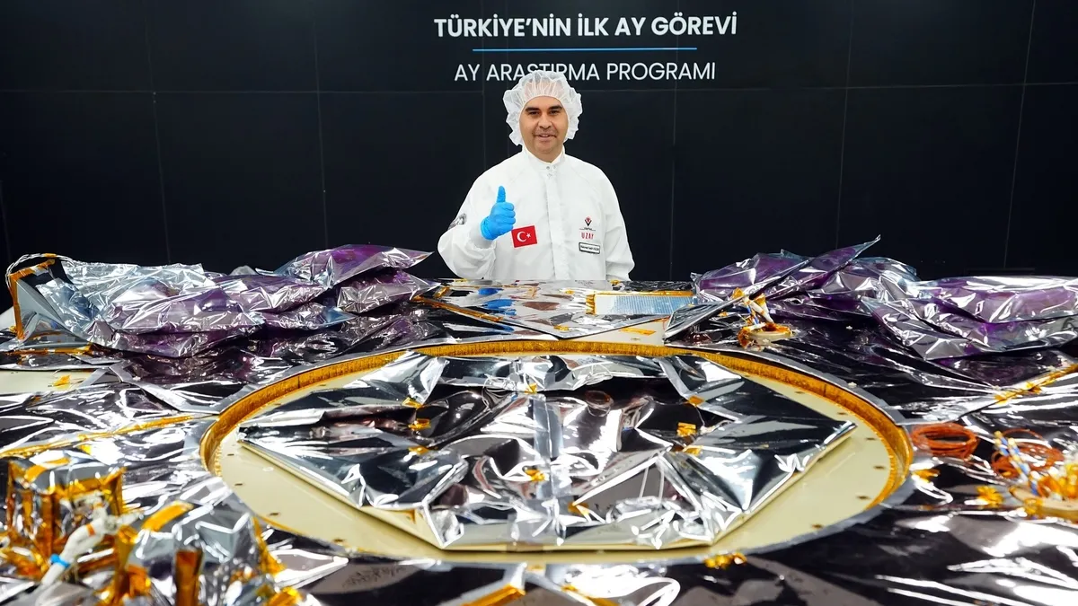 Türkiye'nin Ay Uzay Aracının 2027 Yılında Fırlatılması Planlanıyor