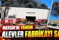 Mersin Akdeniz'de kimya fabrikasında korkutan yangın