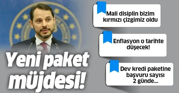 Son dakika: Hazine ve Maliye Bakanı Berat Albayrak’tan flaş enflasyon açıklaması!