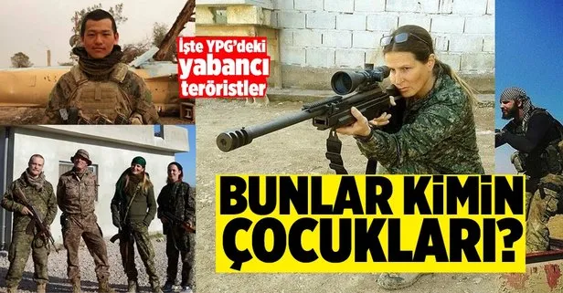 İşte YPG’deki yabancı teröristler