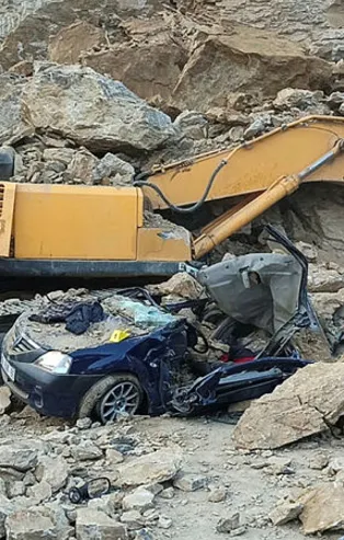 Bursa'da heyelan faciası! 1 ölü