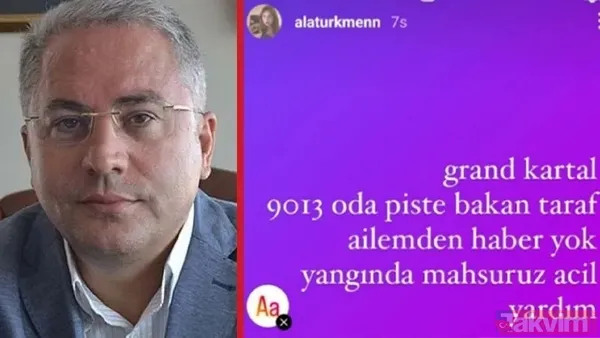 Sözcü Gazetesi Yazarı Nedim Türkmen'in Kızı Ala Türkmen'in Yangın Esnasında Yaptığı Paylaşım Da Ortaya Çıktı. Ala Türkmen'in Paylaşımında Şu İfadeleri...