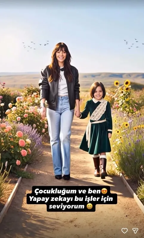 ebru-gundes-yapay-zeka-videosuyla-cocukluguna-gitti-1783774212433.jpg "Yapay zekayı bu işler için seviyorum" Ebru Gündeş çocukluğuyla el ele kırlara çıktı-3
