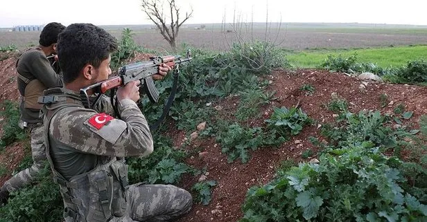 Suriye sınırından taciz ateşi açan terörist öldürüldü