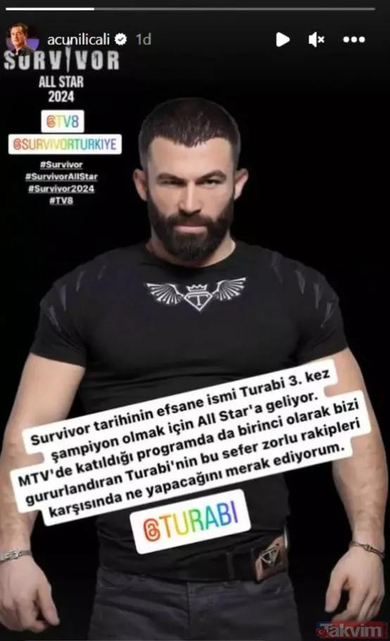 "Ayağınızı denk alın yoksa dalarım" Acun Ilıcalı'nın Survivor'a getirdiği Turabi Çamkıran şimdiden Ali kıran baş kesene bağladı - 8