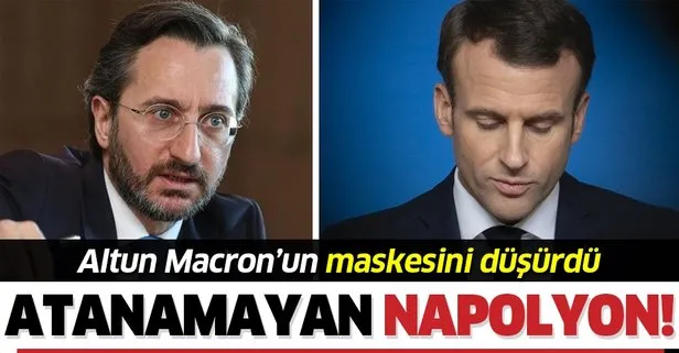 Son dakika: Cumhurbaşkanlığı İletişim Başkanı Fahrettin Altun’dan Emmanuel Macron’a tepki