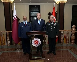 Bakan Akar, Katar Genelkurmay Başkanı Al-Ghanim ile görüştü