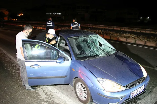 Uşak’ta trafik kazası: 1 ölü