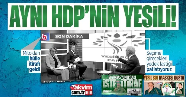 Hülle itirafı geldi! HDP’li Mithat Sancar’dan Yeşil Sol çıkışı... Deşifre ettik: Hiçbir farkları yok