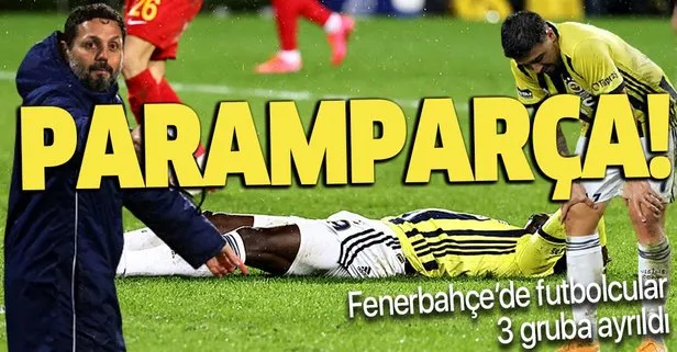 Fenerbahçe ‘takım ruhu’nu yakalayamadı! Sarı-lacivertli oyuncular gruplara ayrıldı