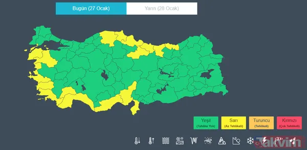Kar bu hafta geri dönüyor! Meteoroloji'den 17 ile sarı kod: Fırtına ve kuvvetli yağışlara dikkat! - 5