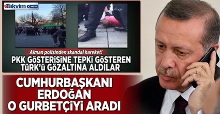 Erdoğan, o gurbetçiyi telefonla aradı