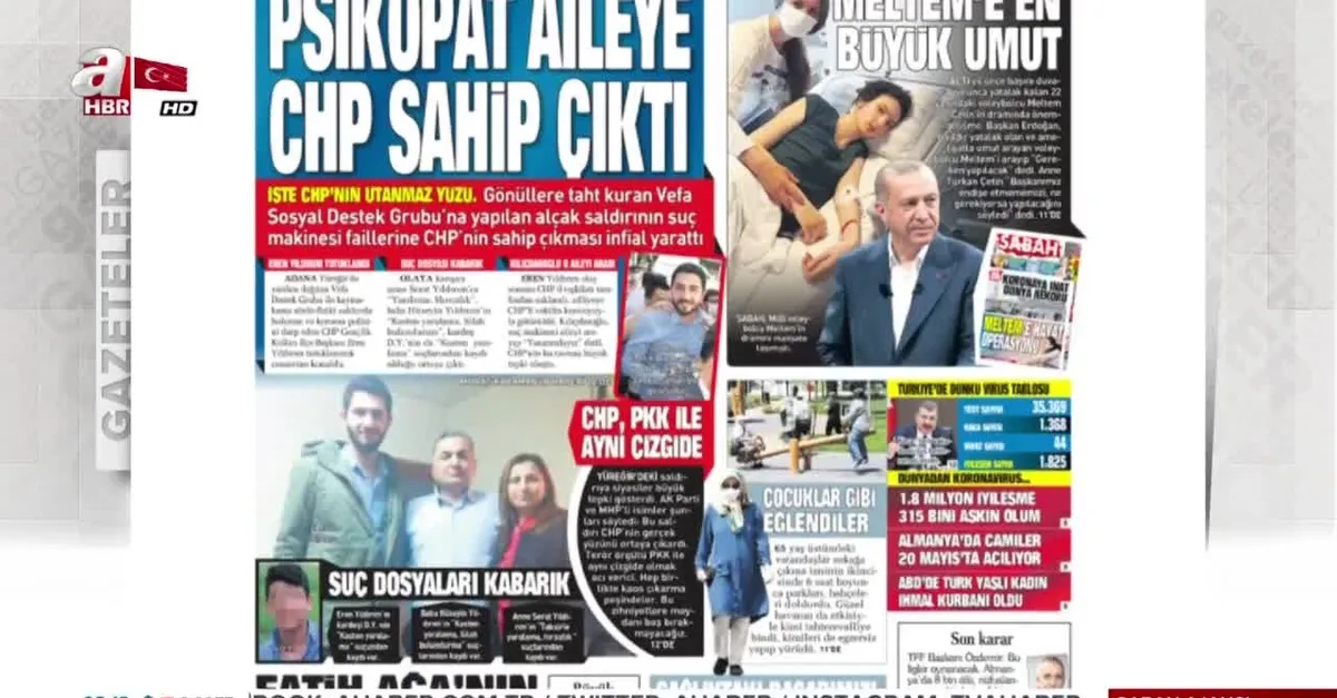 Psikopat aileye CHP sahip çıktı!