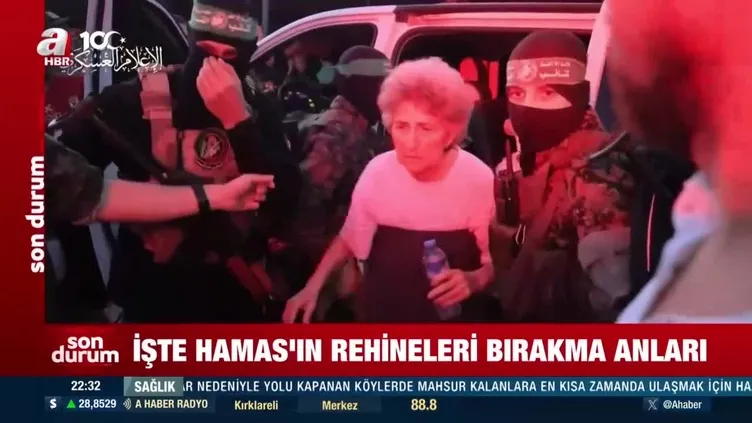 İşte Hamas'ın rehineleri bırakma anları