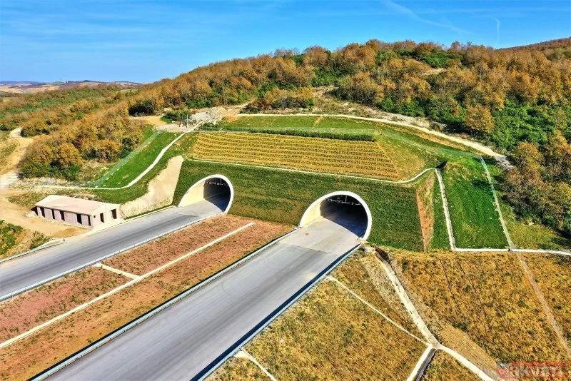 Trafiği rahatlatacak dev projede sona doğru! Kuzey Marmara Otoyolu ne zaman açılacak?