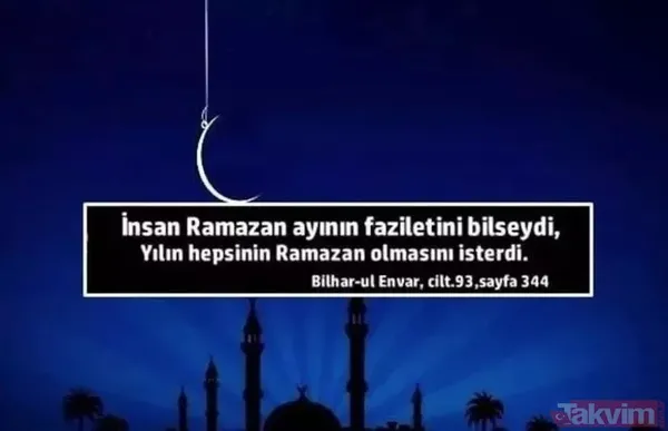 En güzel karşılama, başlangıç mesajları! Ramazan ayı ile ilgili sözler, hadisler, ayetler! Ramazan manileri, görselleri! RAMAZAN HOŞGELDİN MESAJLARI - 21
