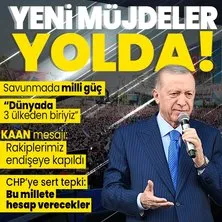 Son dakika: Başkan Erdoğan: Türkiye savunma sanayi alanında destan yazıyor: Yeni müjdeler yolda
