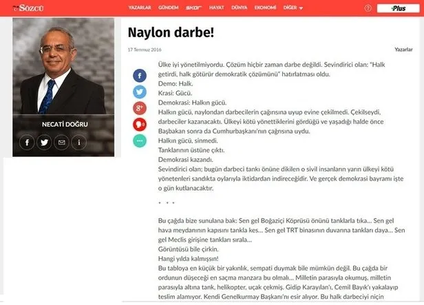 Sözcü gazetesi davasında karar! Emin Çölaşan ve Necati Doğru'ya FETÖ'den 3 yıl 6 ay hapis cezası!-3
