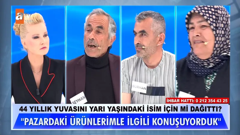 Müge Anlı ile Tatlı Sert’te 44 yıllık evlilik yarı yaşındaki kişiyle sarsıldı: "Sevgilim değil pazardan müşterim"-5