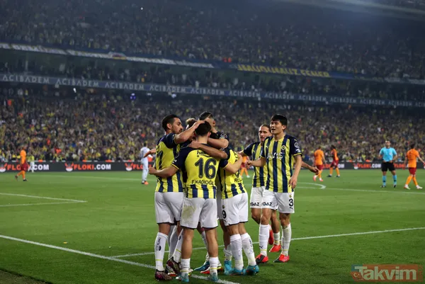 Fenerbahçe - Galatasaray derbisinden ekrana yansımayan kareler! Nefes kesen mücadele... - 11