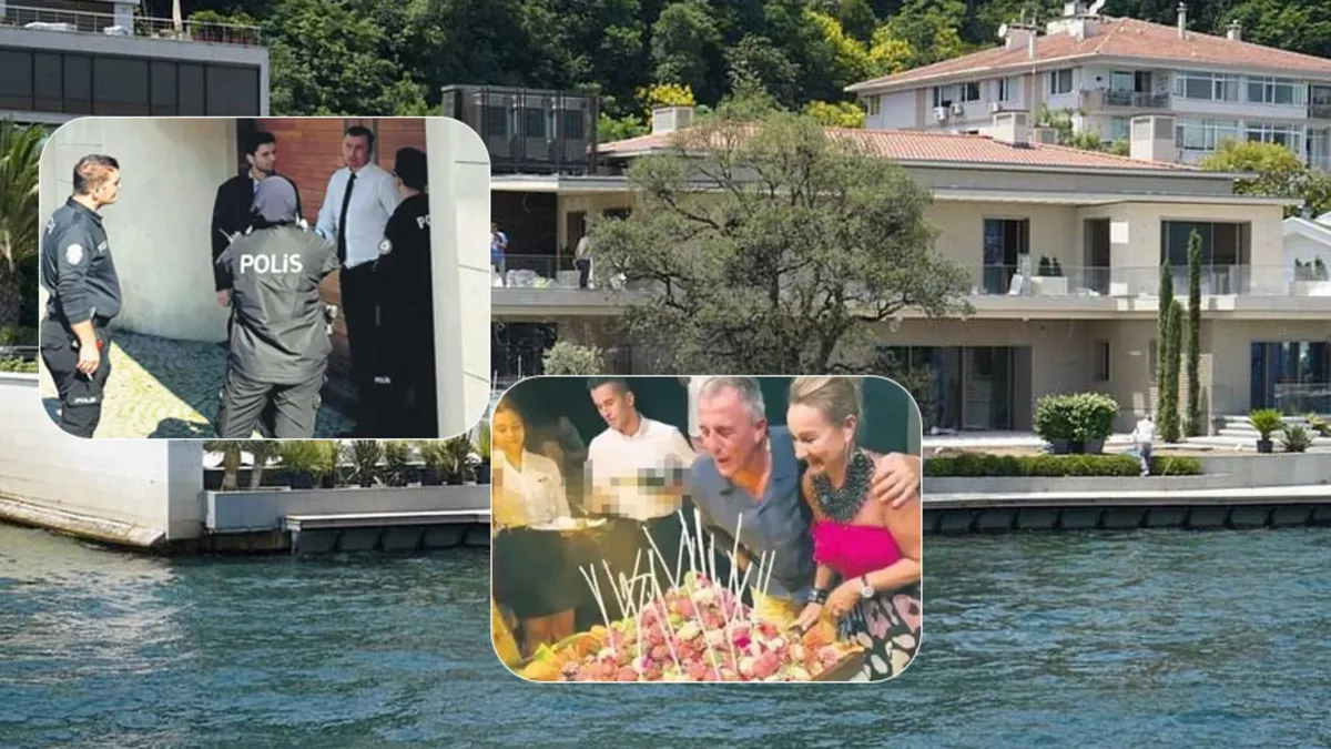 Sosyetik çiftin Bebek’teki yalısına haciz geldi