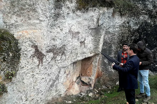 Milyonlarca yıl öncesine ait sanıldı! Gerçek ortaya çıktı! Adıyaman'daki kaya resimleri...