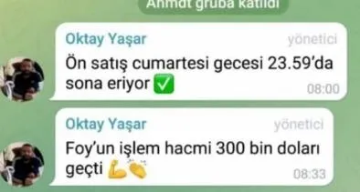 Gökhan Özbek, Çağlar Cilara, Kemal Özkiraz ve Levent Özeren'in para karşılığı Twitter'da parlattığı FOY Token battı-8