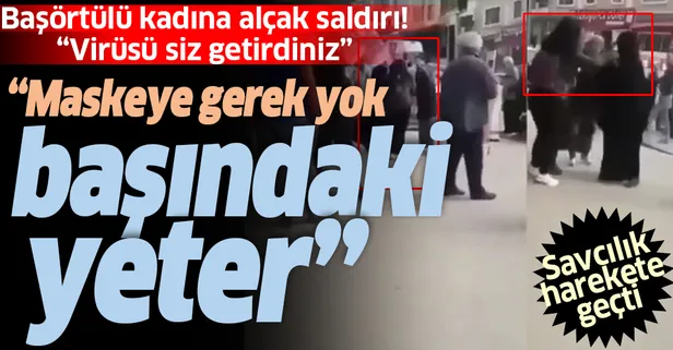 Ankara'da maske almaya giden başörtülü kadına alçak saldırı! "Maskeye ihtiyacın yok sana başındaki yeter" | Soruşturma başlatıldı