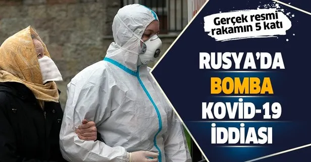 Rusya’da bomba Kovid-19 iddiası: Gerçek ölü sayısı 15-20 bin civarında