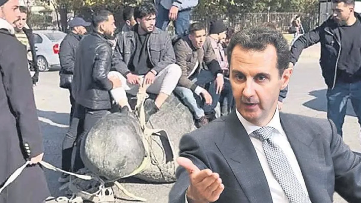 61 yıllık Esad rejiminin kanlı izleri: Şam'da 75 bin kişilik mezar!