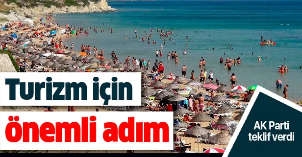 AK Parti Meclis'e sundu! Turizm için önemli adım