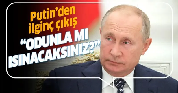 Rusya Devlet Başkanı Putin’den dikkat çeken nükleer santral çıkışı: ’’Odunla mı ısınacaksınız?’’